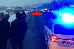 BRAKING NEWS. Accident mortal în Mintia. Trafic blocat complet