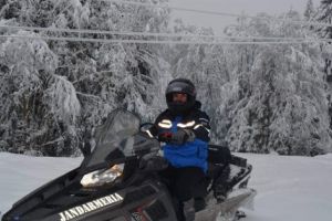 JANDARMERIA ARGEŞ, CĂLARE PE SNOWMOBILE!
