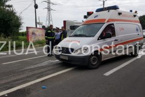Planul rosu de interventie a fost activat  in urma unui accident rutier produs pe DN 7. Traficul rutier este complet blocat