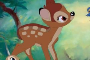 Un braconier a fost condamnat la 1 an închisoare şi OBLIGAT să urmărească  O DATĂ pe LUNĂ filmul animat Bambi
