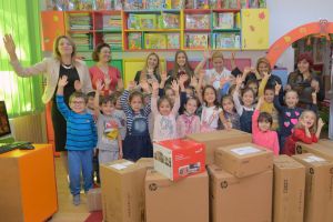 Combinatul Siderurgic sprijină învăţământul preşcolar gălăţean