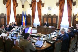 Sedinta CSAT, care a fost suspendata pe 11 decembrie, a fost reluata, astazi, la Palatul Cotroceni