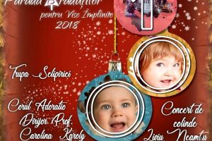 ”Parada brăduţilor pentru vise împlinite la ”Crăciun în Bistriţa-Năsăud”