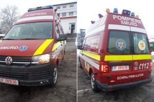 FOTO: Dotări noi la I.S.U. Alba! Două ambulanţe SMURD de tip B 4×2 au intrat în dotarea ISU Alba. Mai sunt aşteptate altele cinci,  printre care şi Autospeciala de Transport Victime Multiple – ATPVM.