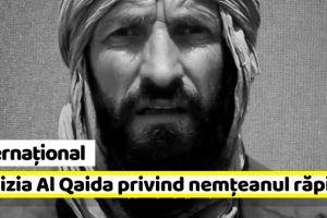 Internaţional: Decizia Al Qaida privind nemţeanul luat ostatic în Burkina Faso