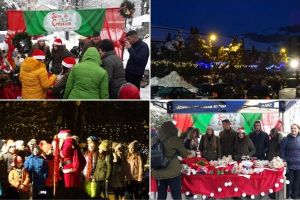 FOTO/VIDEO: În pragul sărbătorilor de iarnă, Târg de Crăciun şi concert de colinde în centrul oraşului Câmpeni