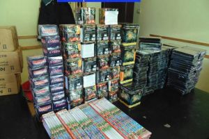 Articole pirotehnice confiscate de poliţişti din Bazarul Sucevei