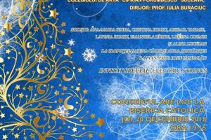 Concert de Crăciun al formaţiilor corale de la Colegiul de Artă Suceava