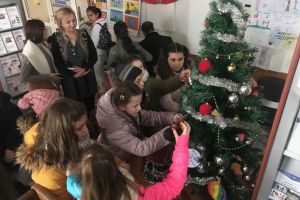 Brad cu mesaje preventive la Inspectoratul de Poliţie Bistriţa-Năsăud