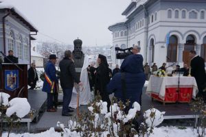 Bustul primului patriarh al României, la Năsăud