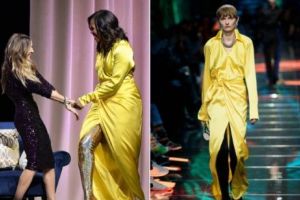 Michelle Obama, apariţie de senzaţie la New York. Cizmele au ECLIPSAT. Foto în articol