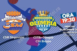 BASCHET: CSM Târgovişte a fost învinsă de CSTBv Olimpia CSU Braşov