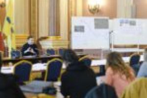 Platformă digitală AVE, parafată acasă la primarul Falcă