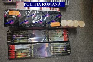 Infracţiuni în cadrul acţiunii „Foc de artificii”. Dosar penal pentru un tânăr de 20 de ani, din Alba Iulia