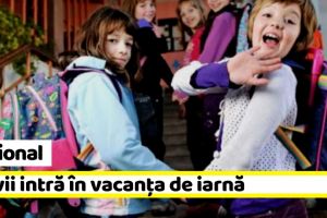 Naţional: Elevii intră în vacanţa de iarnă
