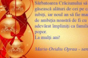 PNL Dolj vă urează Sărbători Fericite!