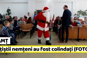 Neamţ: Poliţiştii nemţeni au fost colindaţi (FOTO)