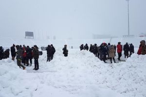 Zăpada de pe stadion a dat o nouă gaură în bugetul Timişoara Saracens. Echipa, drastic amendată