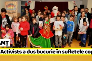 Neamţ: PES Activists Neamţ a dus bucurie în sufletele unor copii (FOTO)