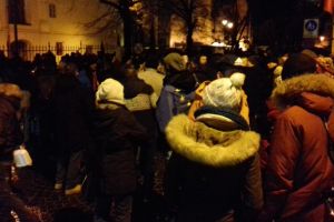 FOTO Protest împotriva Guvernului la Sibiu. Dan Barna în fruntea protestatarilor