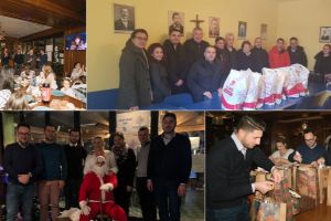 FOTO: Consilierii locali ai PNL Alba Iulia au vizitat 30 de familii cu situaţie dificilă din oraş, oferindu-le o parte din cele necesare de sărbători