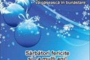 Gheorghe Ilie Costelus, primarul oraşului Filiaşi: Sărbători fericite şi La Mulţi Ani!