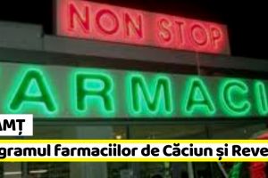 Neamţ: Programul farmaciilor de Căciun şi Revelion