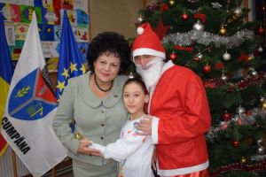 Daruri si surprize frumoase: Elevii Liceului Tehnologic Nicolae Dumitrescu din Cumpana,  vizitati de mos Craciun 
