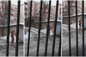 Unul dintre tinerii filmaţi drogaţi pe stradă, surprins din nou sub influenţa substanţelor