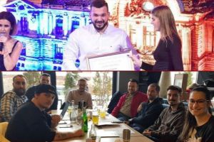 FOTO: Diplomă de Excelenţă pentru un tânăr albaiulian şi echipa lui la Top 10 cel mai promiţător startup 2019