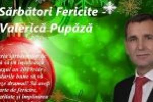 Primăria comunei Cârcea – primar Valerică Pupăză: Sărbători Fericite!