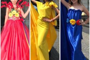 FOTO / Albaiulianca Ioana Șuteu, propune – Top cea mai actuală ţinută de Crăciun şi Revelion, în Anul Centenarului