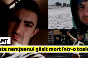 Neamţ: El este tânărul din Neamţ găsit mort într-o toaletă din Anglia