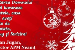 Neamţ: Iulian Jugan: „Naşterea Domnului să vă lumineze sufletele…”