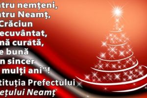 Neamţ: (VIDEO) Prefectura Neamţ: „Crăciunul e aici! Magia sărbătorilor de iarnă…”