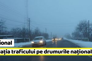Naţional: Situaţia traficului rutier pe drumurile naţionale