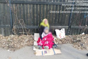 Actiune pentru combaterea cersetoriei, la Constanta. Politistii locali au aplicat amenzi (galerie foto)