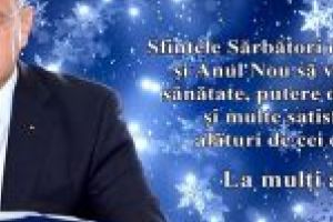 Nicolae Sorin Răducan, director executiv APIA Dolj: Sărbători fericite!
