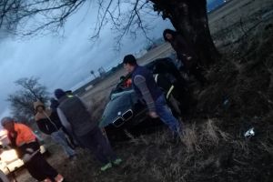 S-a făcut PRAF cu BMW-ul, în seara de AJUN (FOTO)