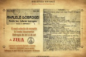 #citesteDobrogea: Urme turcesti in Cadrilater“. Lucrari din Biblioteca Virtuala ZIUA de Constanta 