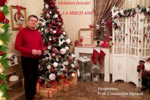 Neamţ: Constantin Mătase: „Sărbători fericite! La mulţi ani!”