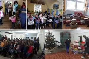 FOTO. ShoeBox 2018, la Grădiniţa cu Program Prelungit ”Dumbrava Minunată” din Alba Iulia. Peste 100 de cadouri adunate, duse la centre de plasament