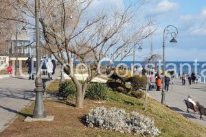 In prima zi de Craciun, constantenii au iesit la o plimbare pe faleza Cazinoului din Constanta (galerie foto) 