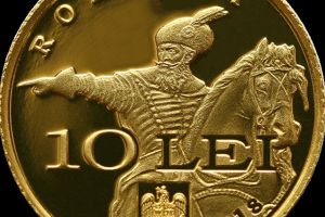 BNR a lansat moneda din aur de 10 ducaţi Mihai Viteazul