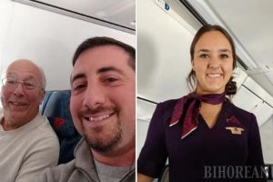 Crăciun în aer: A cumpărat bilete de avion la toate zborurile fiicei sale, stewardesă, pentru a petrece împreună cu ea