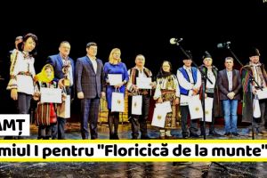 Neamţ: Premiul I pentru Ansamblul folcloric „Floricică de la munte”