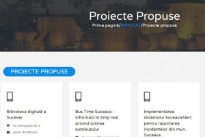 40 de propuneri trimise de suceveni pentru bugetul participativ de un milion de euro