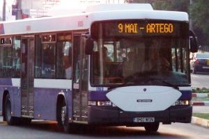 La Târgu Jiu, program modificat pentru transportul în comun