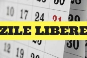 Mai multe ZILE LIBERE în 2019! Mini-vacanţe pentru bugetari