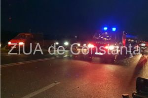 Judetul Constanta: Accident rutier pe DJ 222, intre Pestera si Medgidia. Cinci persoane, printre care si un copil, ranite